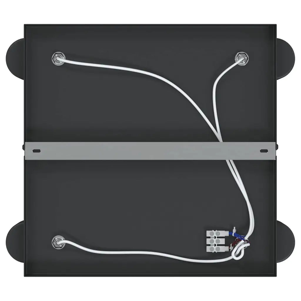 Faretto da soffitto Nero 26,5 x 26 x 11,5 cm Metallo CFW8058350