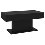 Tavolino da salotto | Tavolino da caff¨¨ | Tavolino da Soggiorno Nero 96x50x45 cm in Legno Multistrato