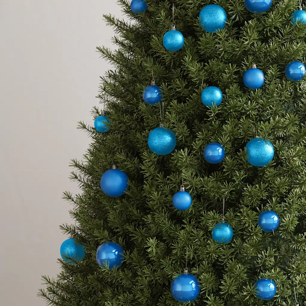 Set Palline di Natale 100 pz Blu CFW3577608