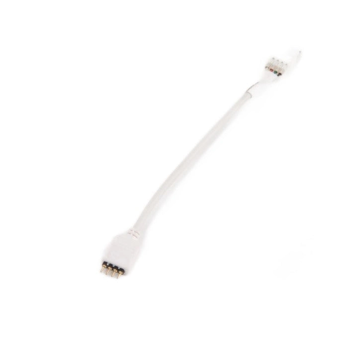 Connettore per striscia LED RGB 10mm 4pin clip Ecolight
