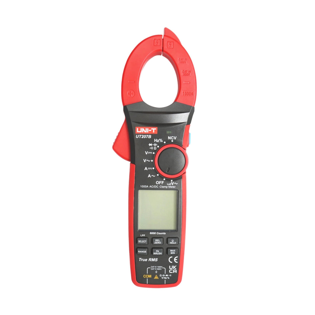 Pinza amperometrica digitale, pinza amperometrica a 9 funzioni UT207B UNI-T