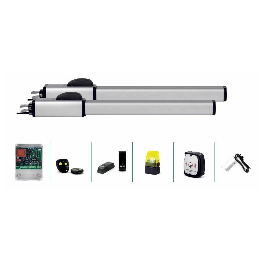KIT PER CANCELLI A BATTENTE NORTON KIT BATHY 270 BC - 2 ANTE AUTOMAZIONE NUOVO