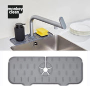 Mat di assorbimento in silicone - mat di raccolta acqua - 1 pezzo - grigio