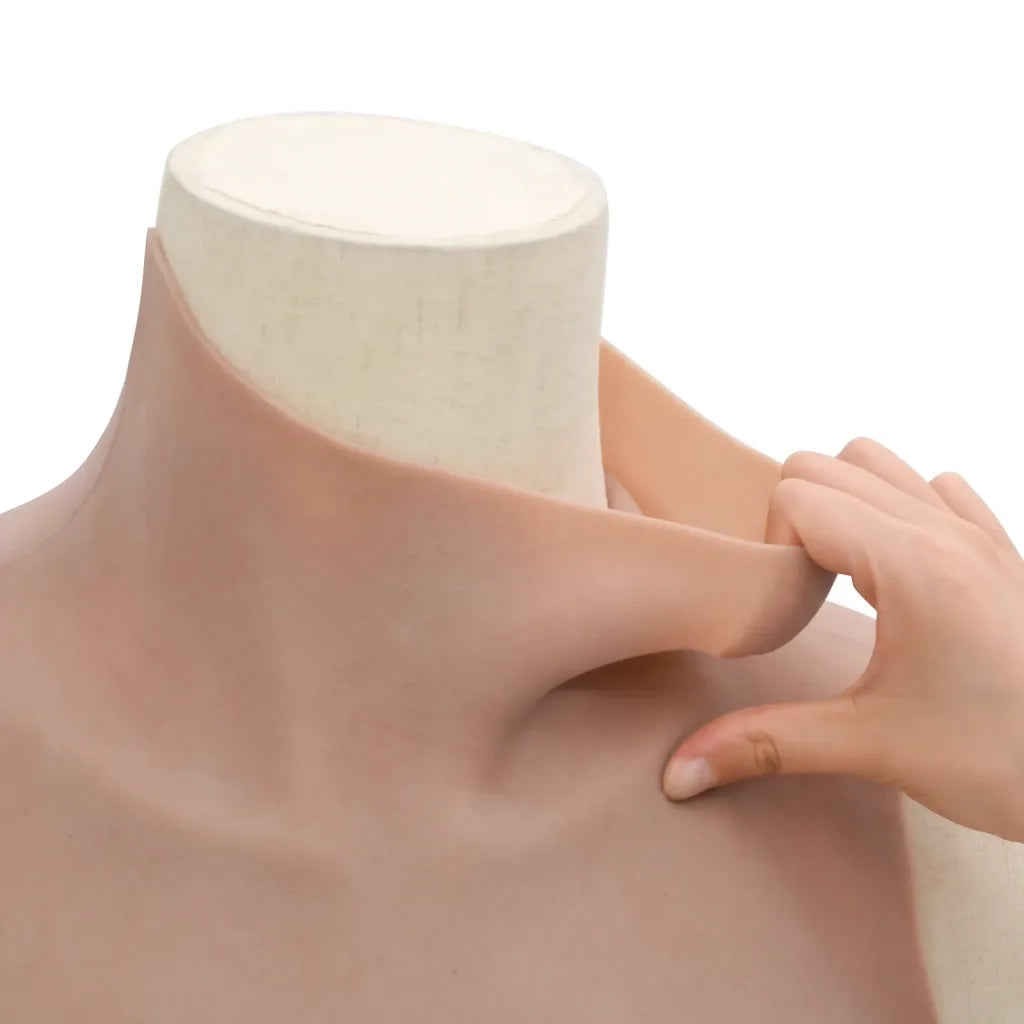 Corpetto in Silicone Abbronzato Coppa D CFW1533857