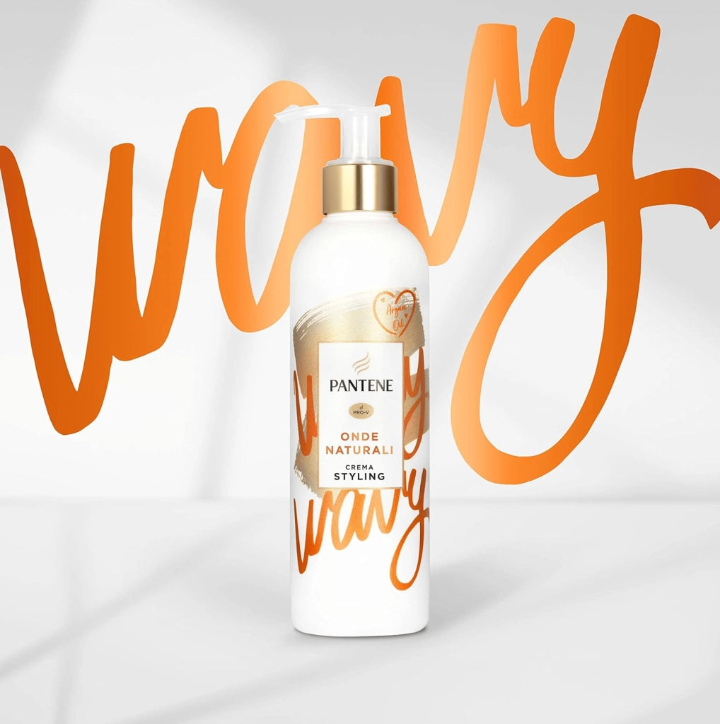 PANTENE PRO-V CREMA STYLING ONDE NATURALI 235 ML TERMOPROTETTORE  ALL' ARGAN