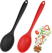 Kit di Spatole in Silicone - Aiuto Cucina Senza Aggiunta di Grassi - 2 Pezzi