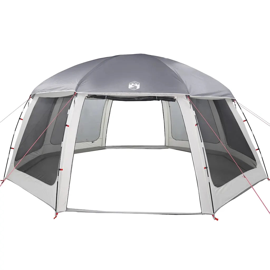 Tenda da piscina con Patta Rimovibile&Pareti in Rete-Tenda per Piscina 612x612 cm 838587