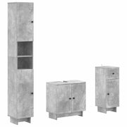 Set di armadietti da bagno in 3 pezzi EDE Legno ingegnerizzato 3417822