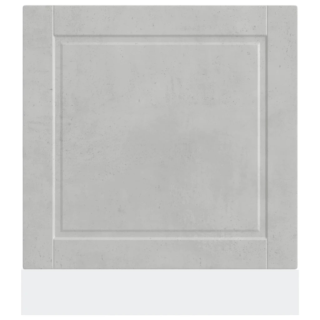 Pannello Lavastoviglie Porto Grigio Cemento 60x1,5x57 cm 854141