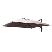 Ombrellone ricambio telo montana 3x4m sabbia