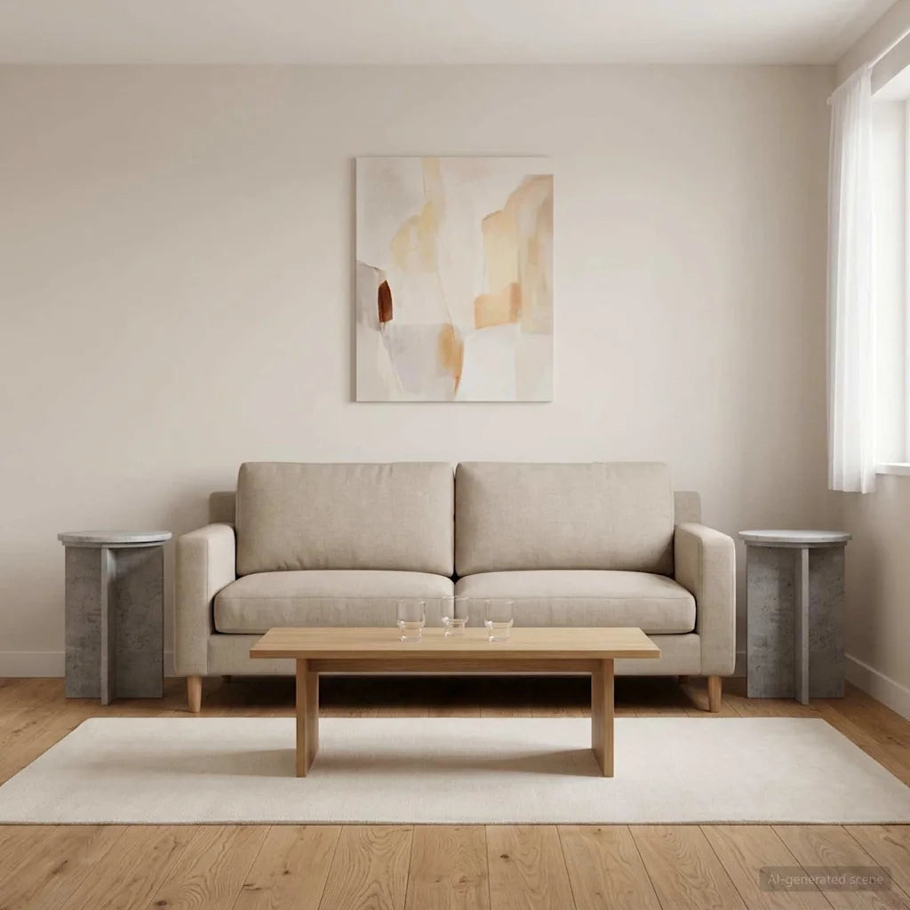 Supporto per piante 2 pcs Grigio Cemento Ø29,5 x 40 cm 899738