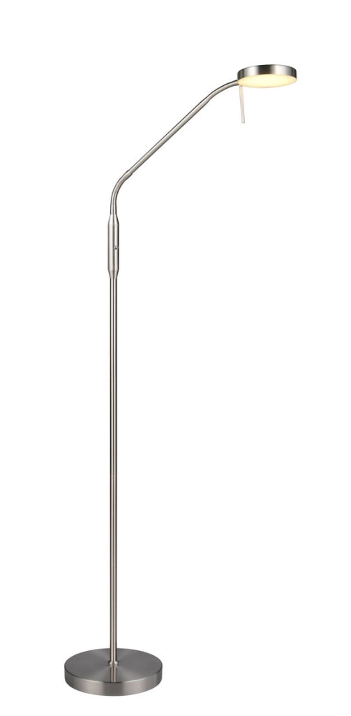 Lampada da terra MORENO LED 3W nichel 160cm touch CCT