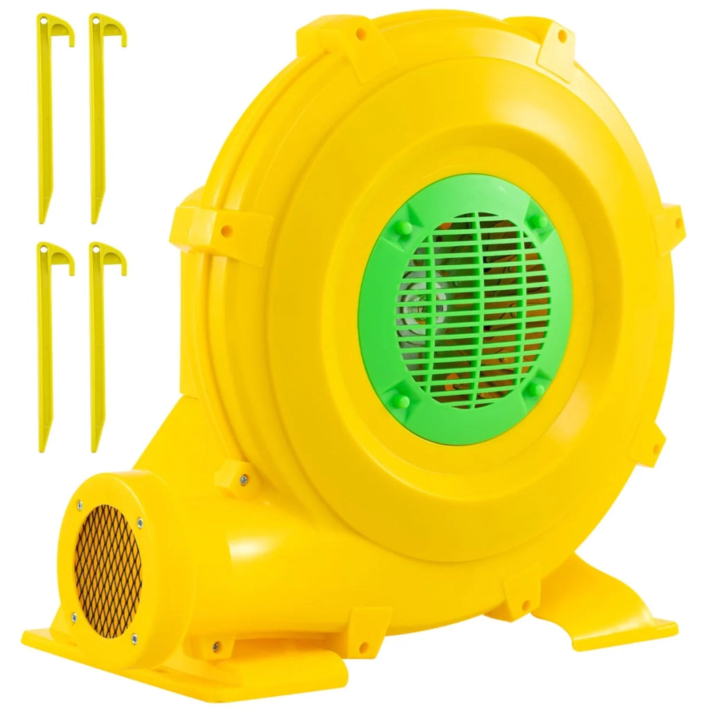 Soffiatore d'aria potente e stabile 43 x 25 x 42 cm ideale per castelli gonfiabili e scivoli PP giallo 20_0013614