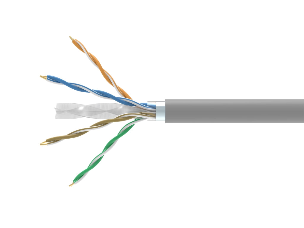 Bobina rete ftp cat.6 305mt rame awg23 lsoh classe cpr eca - 404539