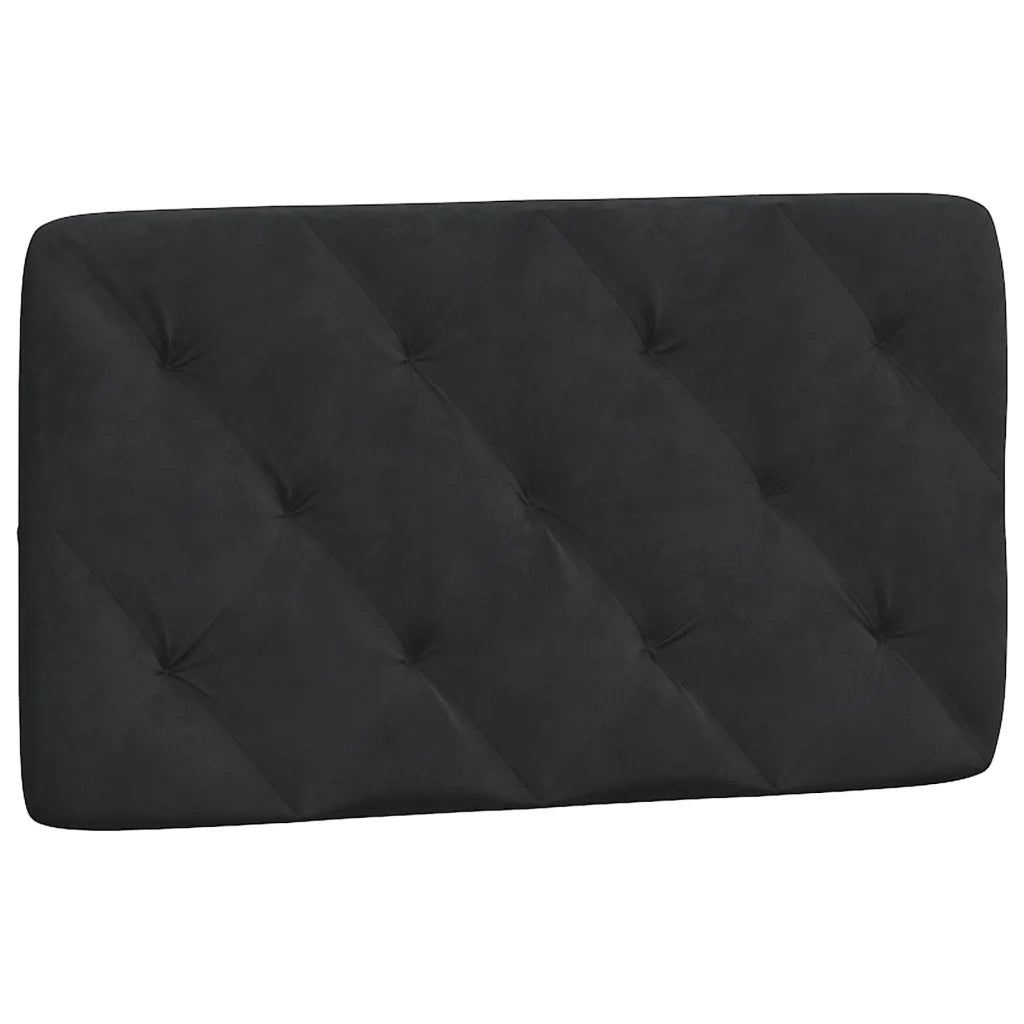 Cuscino Testiera Nero 90 cm in Velluto CFW1626346