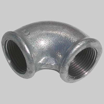 GOMITO FEMMINA/FEMMINA ZINCATO  11/4     MADE IN ITALY