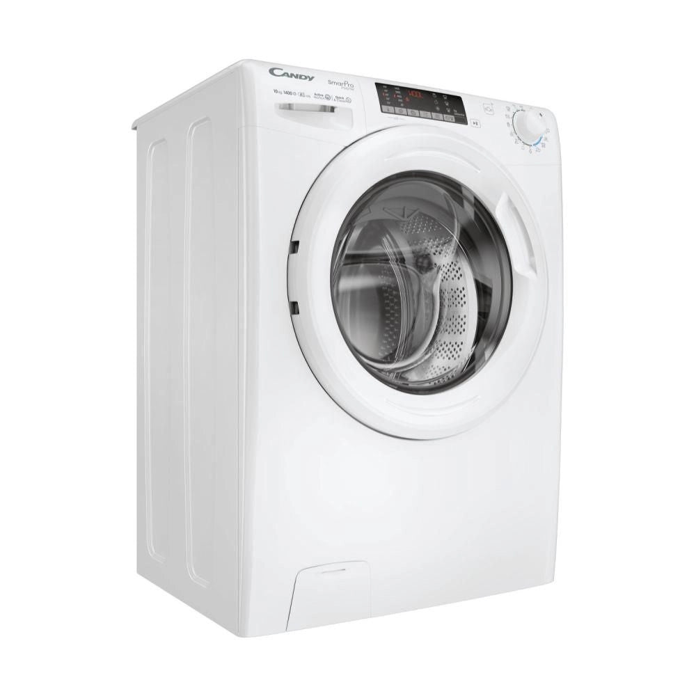 Candy Smart Pro Inverter Lavatrice 10 kg, Classe A-10%, 1400giri, Bianco, CO 4104TWM/1-S