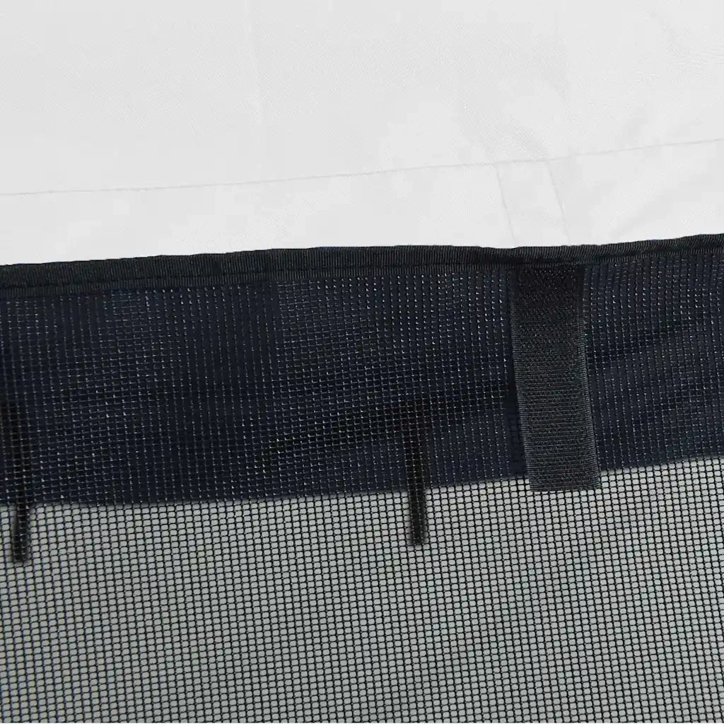 Bimini Prua con Pareti Laterali Rete 4Archi 243x(230-244)x137cm 94853