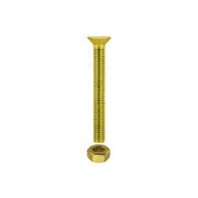 Viti per metallo T.P.S. ottone M4 x 10 - 15 pz.