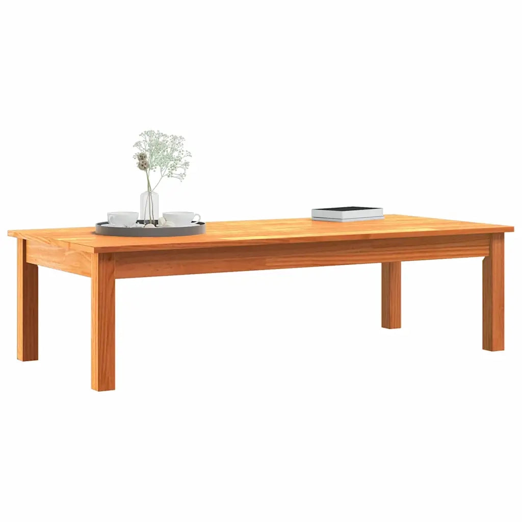 Tavolino da salotto Max Marrone 110 x 50 x 30 cm Pino massello 869916