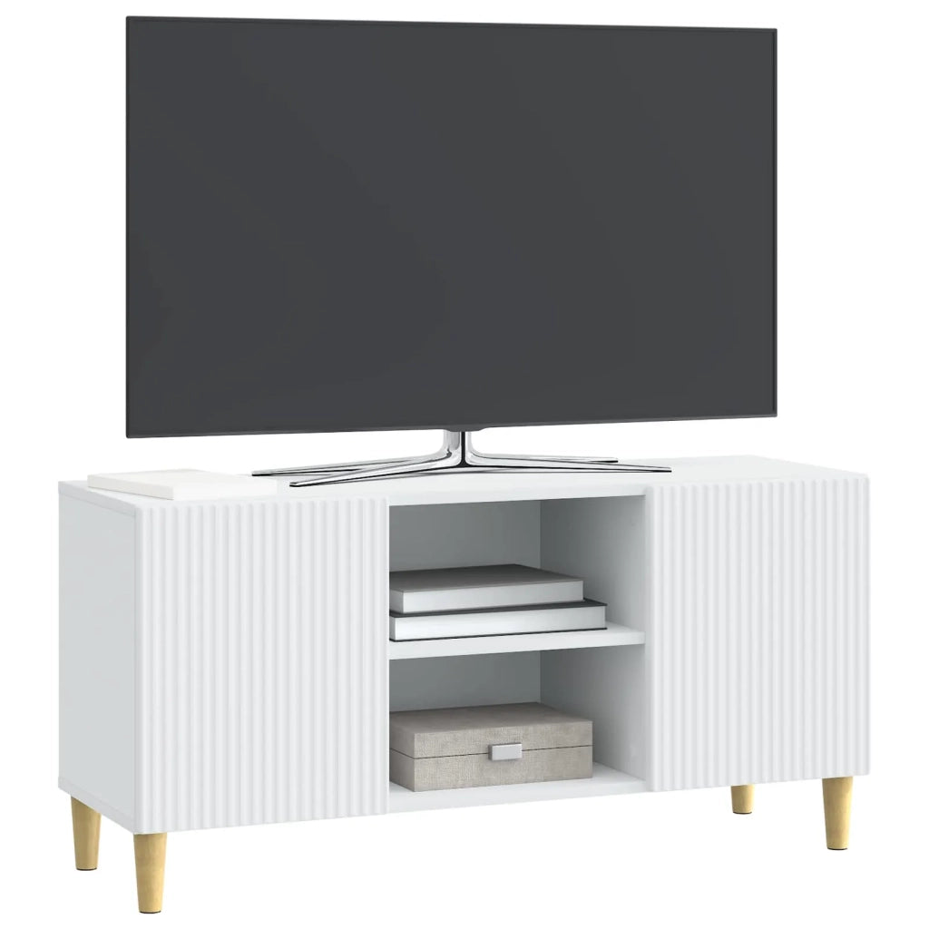 Mobile TV-Credenza per TV Bianco 102 x 34,5 x 50 cm Legno ingegnerizzato 743902