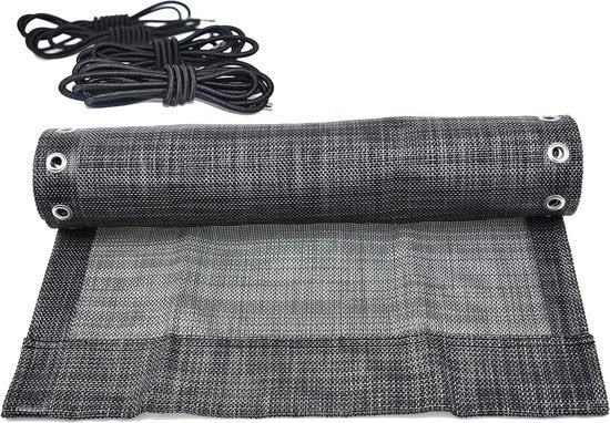 Tessuto universale sostitutivo per divano - adatto per riparazioni - 1 pezzo - grigio - 160 x 52 cm