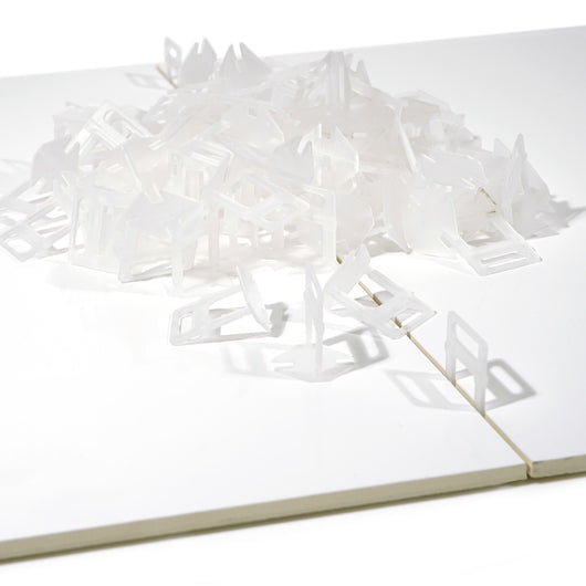 Distanziatori livellanti 1000 linguette 1,0mm per livellamento piastrelle