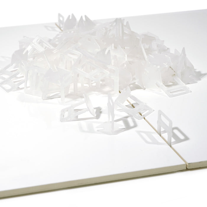 Distanziatori livellanti 1000 linguette 1,0mm per livellamento piastrelle