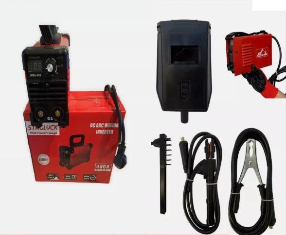 Mini saldatrice ad elettrodo elettrica inverter elettrodo 1.6 - 3.2mm 400 Ampere