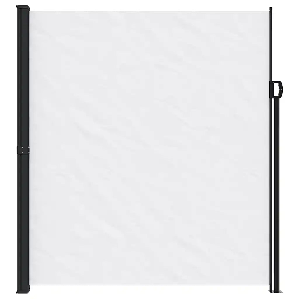 Tenda da Sole Laterale Retrattile Bianco 220x500 cm 4004481