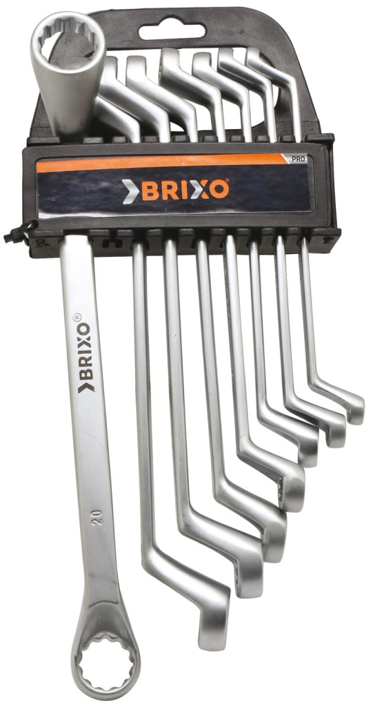 BRIXO CHIAVI POLIGONALI IN CROMO VANADIO 8 PEZZI