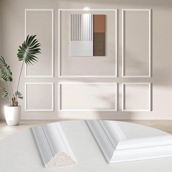 Pannelli da parete di alta qualità - Set di pannelli da parete autoadesivi - Pannelli da parete decorativi - Decorazione per parete per soggiorno - Decorazione per parete per camera da letto - Pannelli da parete in polistirene shockresistenti