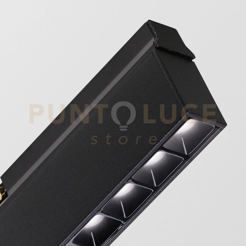STICK ELEMENTO ILLUMINANTE PER SISTEMA BINARIO 48V LED SMD BRIDGELUX 8 W 40° 830 lm 2700 K NERO