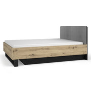 Letto Contenitore 160x200 MELODY - Design Moderno con Testiera Imbottita