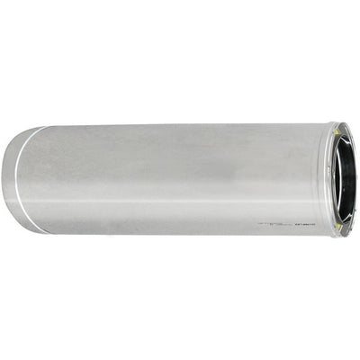 TUBO ACCIAIO INOX 316L DOPPIA PARETE MT 0.50- D. Int. 80 - D. Est. 130- DK- pezzi 1
