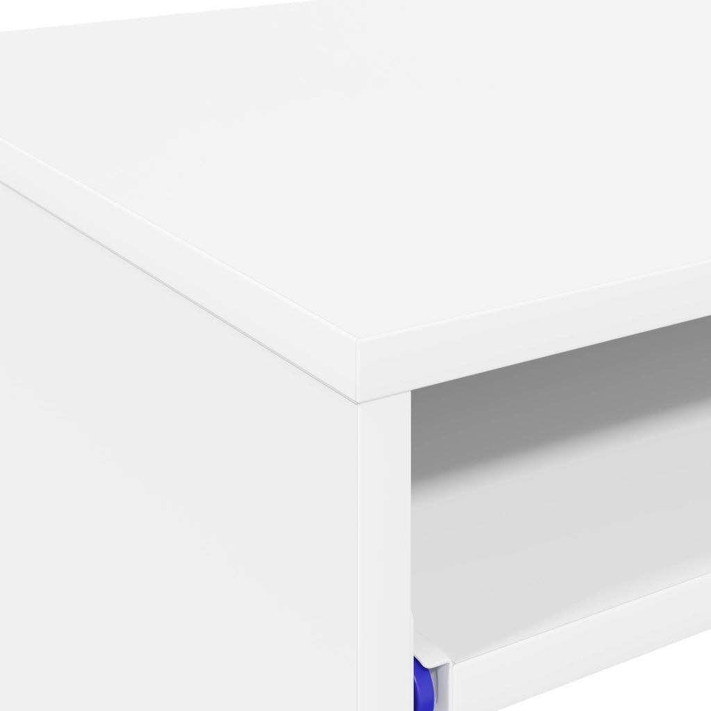 Scrivania per computer Bianco Legno ingegnerizzato Compatta