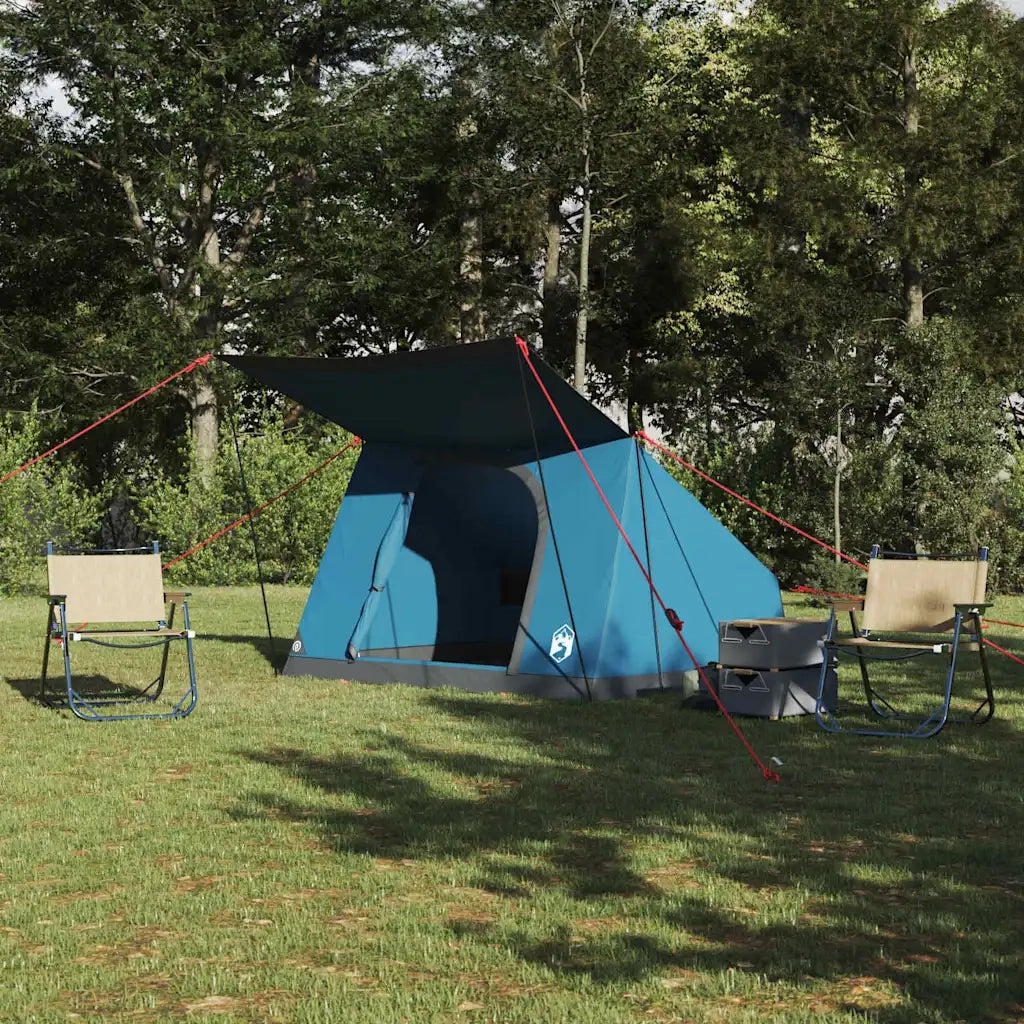 Tenda da campeggio con tetto Blu 223 x 163 x 130 cm taffetà 42001191