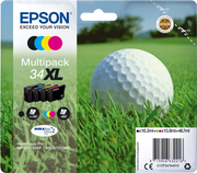 Epson Golf ball Multipack 4-colours 34XL DURABrite Ultra Ink