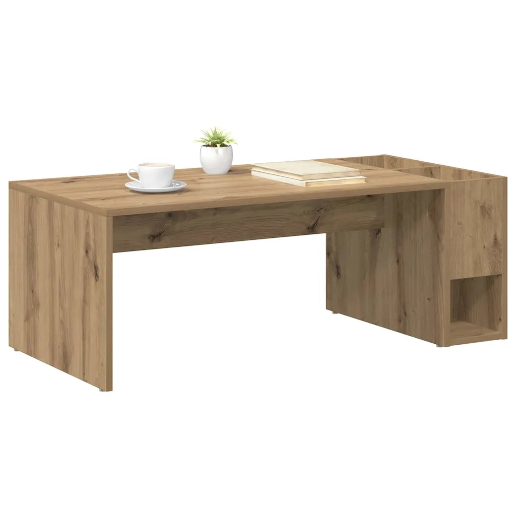 Tavolino da salotto Rovere artigianale 101,5 x 50 x 37 cm 891199