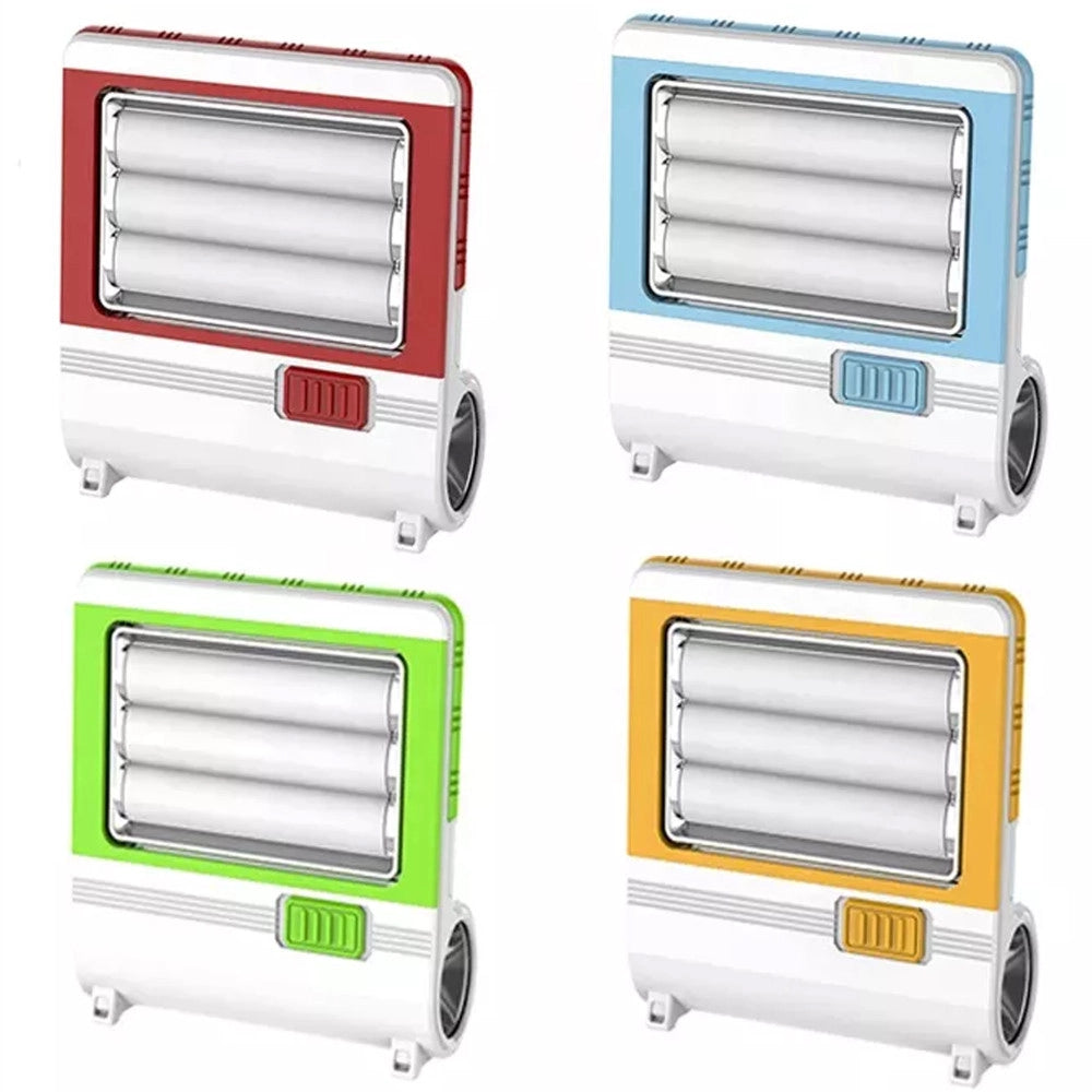 Trade Shop - Torcia Lanterna Lampada Ricaricabile 27 Led Multifunzionale Caricatore Emergenza -