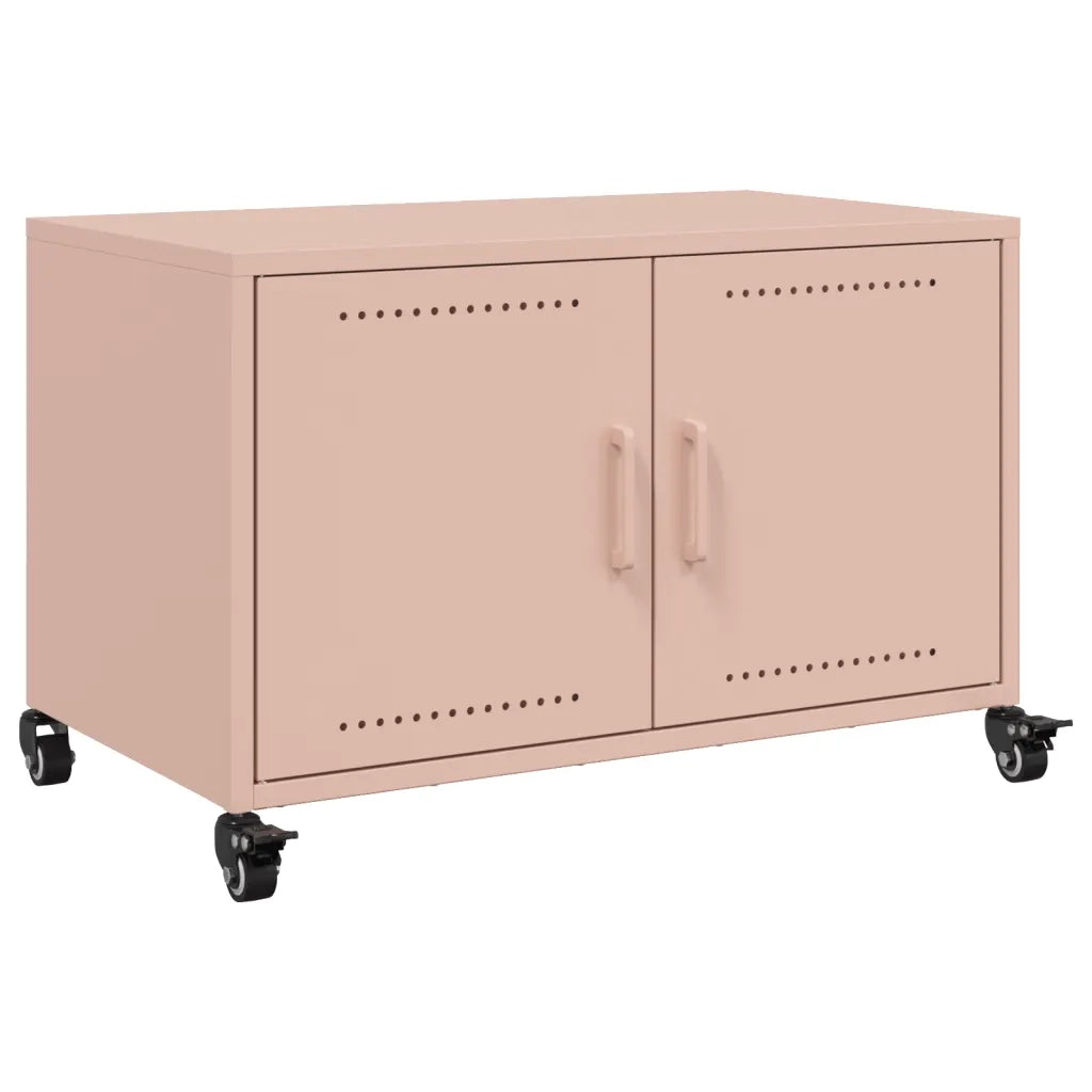 Mobile TV Rosa 68x39x43,5 cm in Acciaio 846639