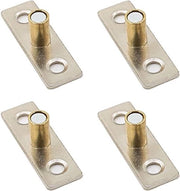 Guida a Rullo 4 pezzi Locator Stopper per Porte Scorrevoli in Vetro - 8mm di diametro con Schiuma per Porte Scorrevoli Porta Scudo