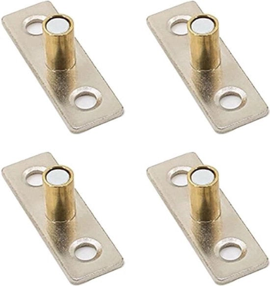 Guida a Rullo 4 pezzi Locator Stopper per Porte Scorrevoli in Vetro - 8mm di diametro con Schiuma per Porte Scorrevoli Porta Scudo