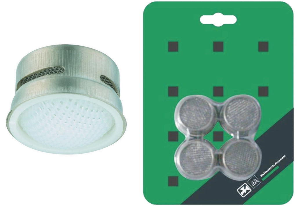 FILTRO DI RICAMBIO PER AERATORE CONF.4 PEZZI *- RUBINETTERIE ASSOCIATE- 10,0 blister