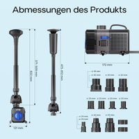 CTP-2803 SuperECO Pompa fontana 3000l/h 10W Laghetto Stagno