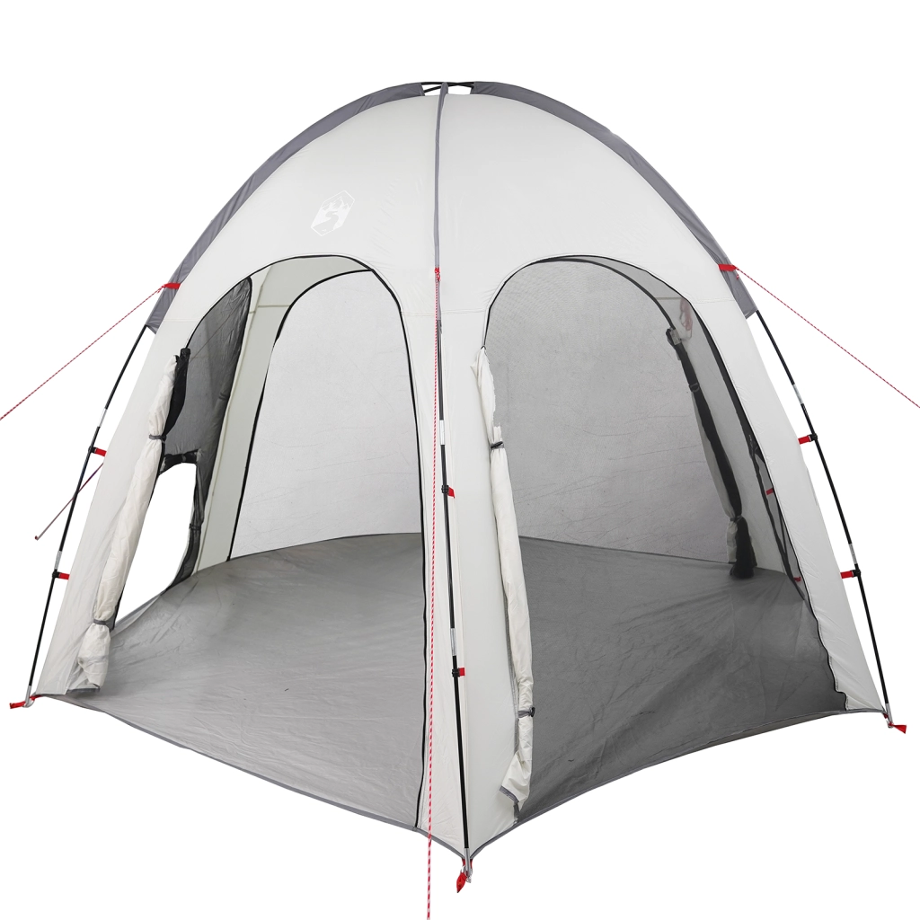 Tenda da Piscina Grigia 366x305 cm Impermeabile