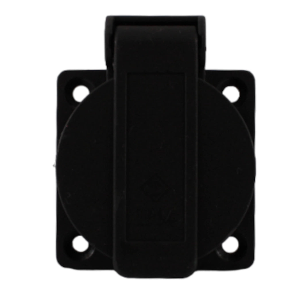 Presa Nera 16A 2P+T French 48X48 KEDU