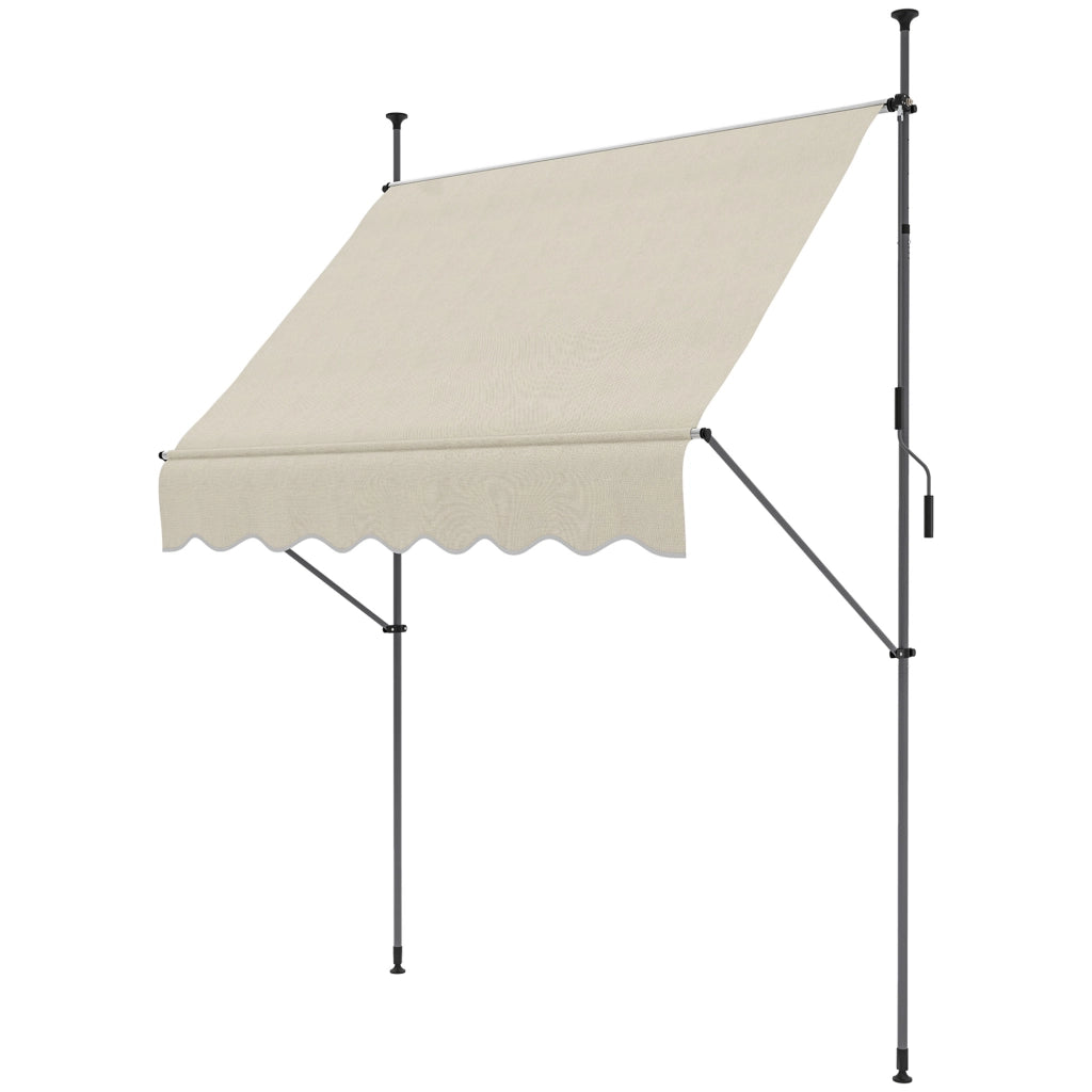 Appendiabiti autoportante retrattile ¨C Zephmum ¨C Grigio 120x210x30 cm