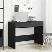 Scrivania Rovere Nero 101x50x76,5 cm in Legno Multistrato 862080