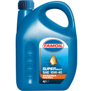 OLIO LUBRIFICANTE TAMOIL SUPER SAE 15/40    4 L- 4,0 pz